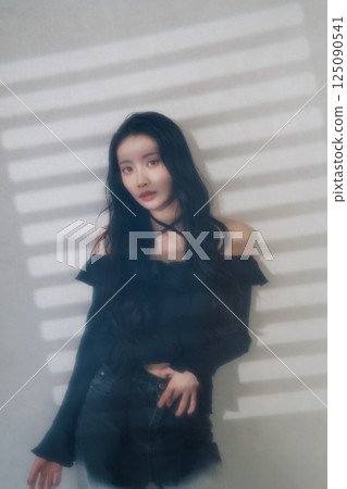 Korean style portrait y2k fashion Korean style portrait y2k fashion 125090541