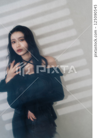 Korean style portrait y2k fashion Korean style portrait y2k fashion 125090545