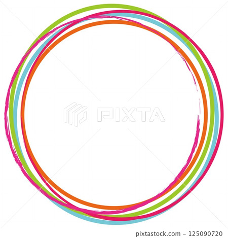 Frame, circle, white space Frame, circle, white space 125090720