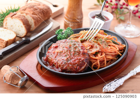 hamburger spaghetti hamburger spaghetti 125090903