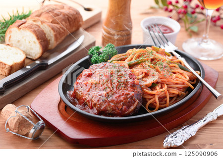 漢堡義大利麵 125090906