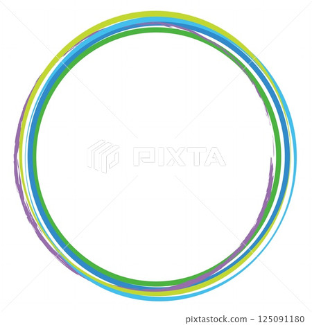 Frame, circle, white space 125091180