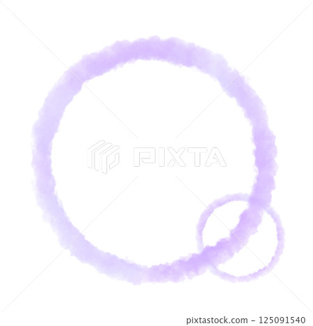 Gentle purple round simple watercolor texture background 125091540