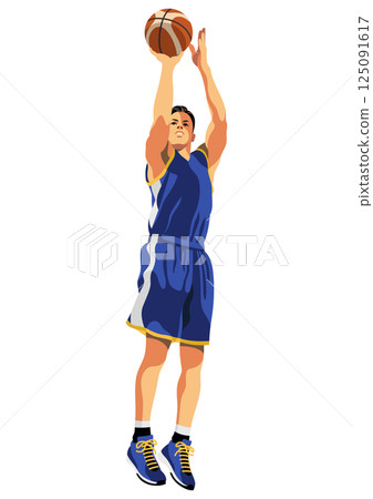 籃球運動員 125091617