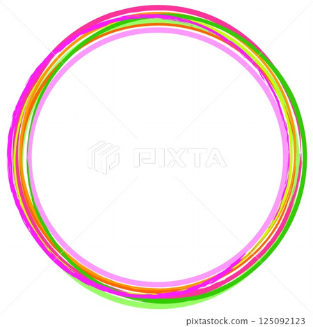 Frame, circle, white space 125092123