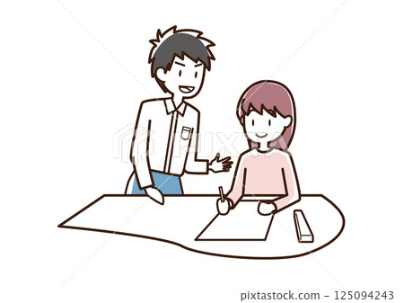 孩子們正在接受教育 05 孩子們正在接受教育 05 125094243