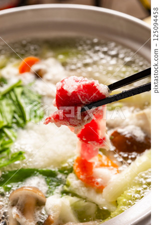 Grated radish hot pot dish Grated radish hot pot dish 125094458