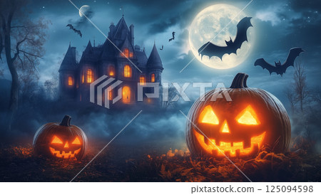萬聖節圖片 |背景資料 125094598