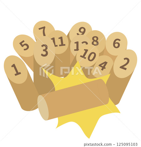 圖：九柱戲球瓶被 Mölkky 撞倒 125095103