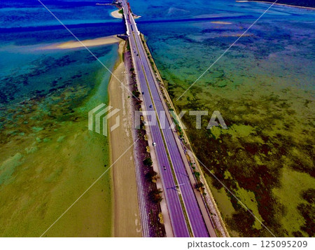 “水下道路” - 鳥瞰圖(沖繩縣杜魯市) “水下道路” - 鳥瞰圖(沖繩縣杜魯市) 125095209