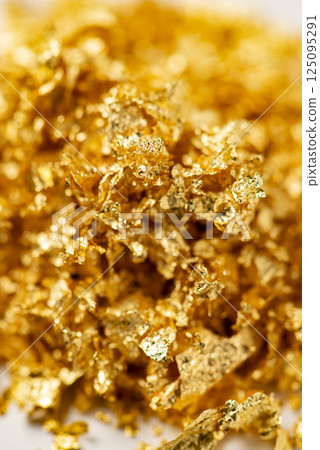 Close-up of a gold background 125095291