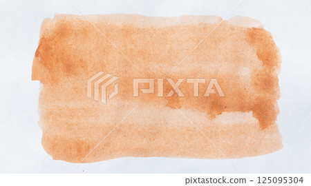 Set of watercolor brushstroke in the 2025 color of the year Mocha Mousse. Hand drawn textured template with elegant warm brown tone. Perfect for creating trendy graphic resource Set of watercolor brushstroke in the 2025 color of the year Mocha Mousse. Hand drawn textured template with elegant warm brown tone. Perfect for creating trendy graphic resource 125095304