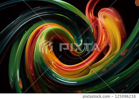 Abstract colorful thick gel liquid background Abstract colorful thick gel liquid background 125096238