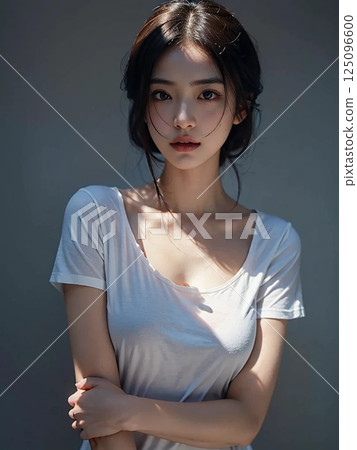 Beautiful woman portrait Beautiful woman portrait 125096600