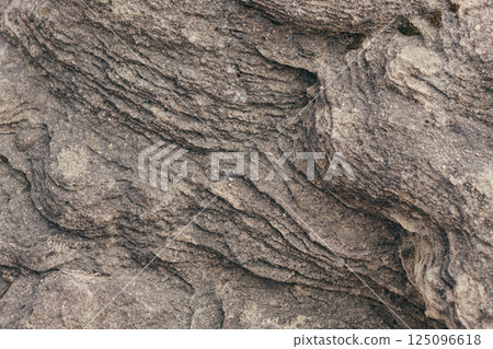 Brown limestone or sandstone rock natural surface Brown limestone or sandstone rock natural surface 125096618