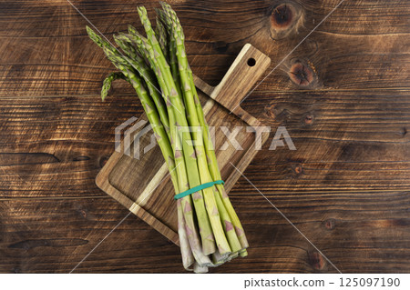 Fresh German asparagus, organic vegetables. Fresh German asparagus, organic vegetables. 125097190