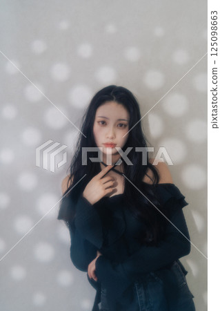 Korean style portrait y2k fashion 125098663