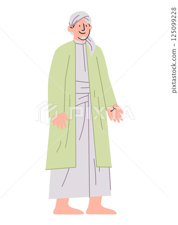 Sunan ampel Islam scholar ancient religion traditional teacher historic wali songo Islamic figure drawing illustration wearing thobe and robe Sunan ampel Islam scholar ancient religion traditional teacher historic wali songo Islamic figure drawing illustration wearing thobe and robe 125099228