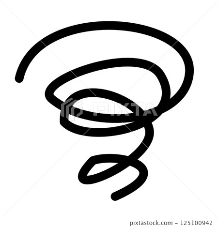 Handwritten confusion mark, confused, worried, comic symbol, emoticon, 1 piece Handwritten confusion mark, confused, worried, comic symbol, emoticon, 1 piece 125100942