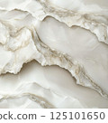 White Marble Surface with Grey Veins 125101650