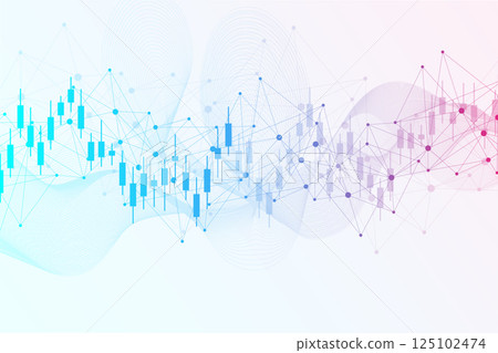 Finance and money technology background concept of business prosperity and asset management . Creative graphic economy and financial growth. Vector illustration Finance and money technology background concept of business prosperity and asset management . Creative graphic economy and financial growth. Vector illustration 125102474