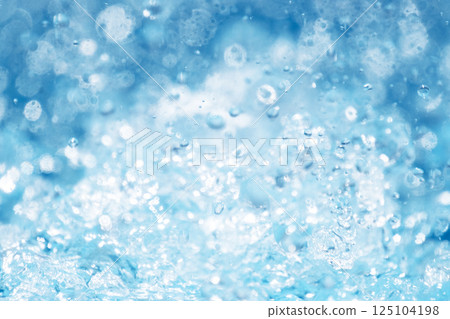 The splashing water surface - summer colors 125104198