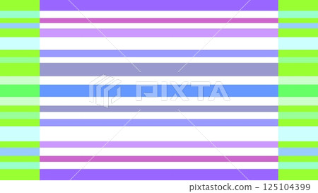Border pattern colorful green 125104399