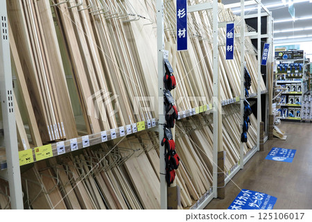Home center building materials department Home center building materials department 125106017