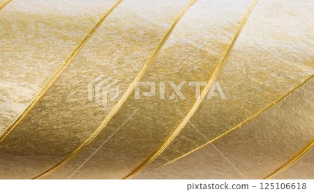 日本圖案、日式圖像背景素材（金色） 125106618