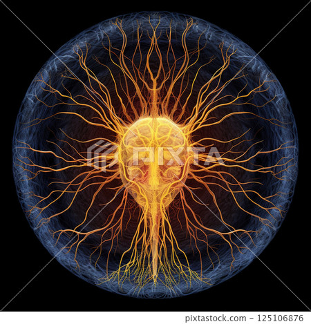 Jellyfish floating in the aquarium Jellyfish floating in the aquarium 125106876