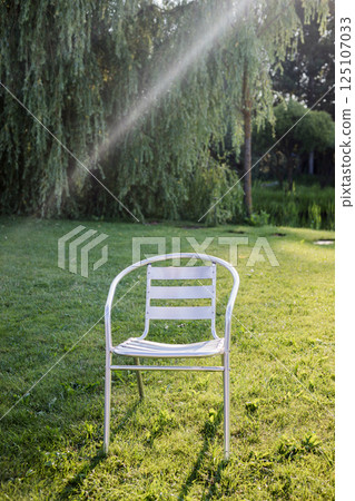 Alone metal chair 125107033