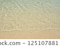Transparent seaside beach Transparent seaside beach 125107881
