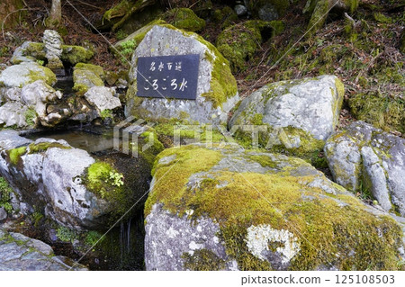 奈良縣天川村五郎五郎水，日本百大水源之一 125108503
