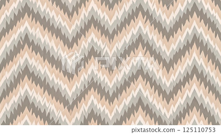 Fabric Ikat Pattern Minimal seamless 125110753