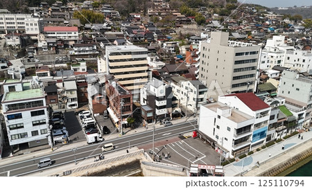 尾道水道【福本渡輪135週年感謝信】無人機空拍_OFUKT_No33 125110794