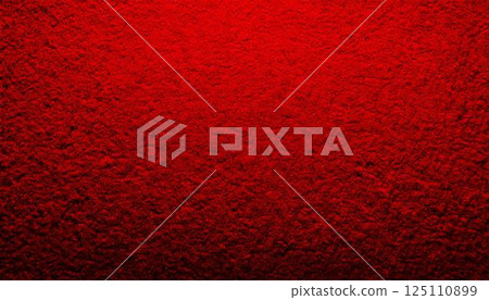 Close-up background of a rug carpet with a striking crimson texture 125110899