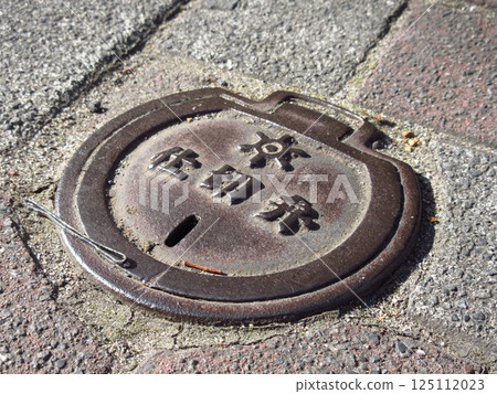 Gate valve cover (Tokyo Metropolitan Government Bureau of Waterworks) 125112023