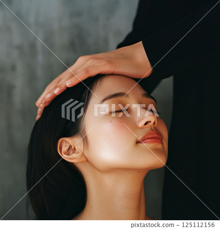 頭部按摩 125112156