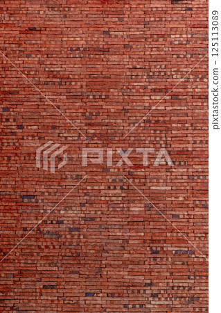 Red brick wall with many tiles on building facade vertical, Red brick wall background texture, Textured background of brick wall, Grung wall from bricks background texture wall background. Red brick wall with many tiles on building facade vertical, Red brick wall background texture, Textured background of brick wall, Grung wall from bricks background texture wall background. 125113089