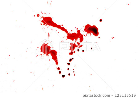 Blood splatters Blood splatters 125113519