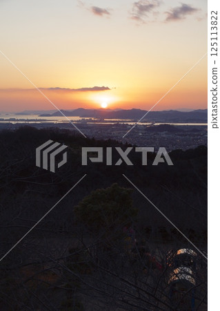 種鬆山公園西庭：臘梅時節、晚景 125113822