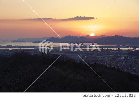種鬆山公園西庭：臘梅時節、晚景 125113828