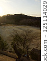 Tanematsuyama Park West Garden Evening Scene Wintersweet Season 125114029