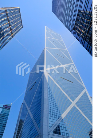 Hong Kong: Skyscrapers on Hong Kong Island Hong Kong: Skyscrapers on Hong Kong Island 125115208