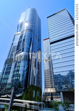 香港:香港島的摩天大樓 香港:香港島的摩天大樓 125115231