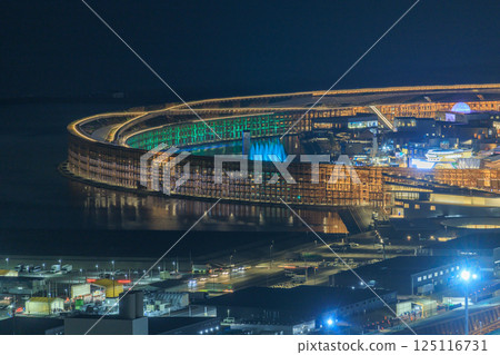 Night view of Yumeshima at the Osaka Kansai Expo (Konohana Ward, Osaka City, Osaka Prefecture) 125116731