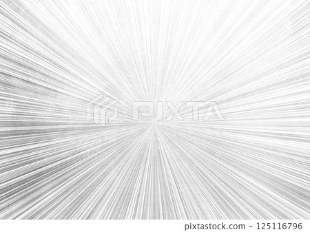 Gray radial lines, streaks of light (background material), bright 125116796