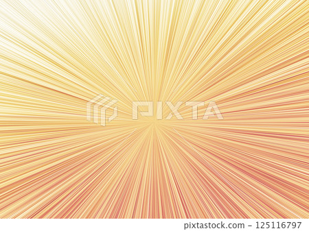 Red and yellow radial lines, streaks of light (background material), bright Red and yellow radial lines, streaks of light (background material), bright 125116797