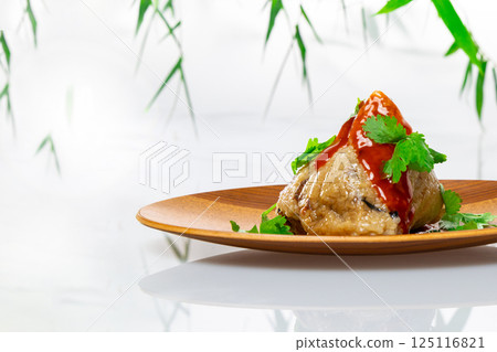 粽子, 台灣, 端午節, 糯米, 醬汁 125116821