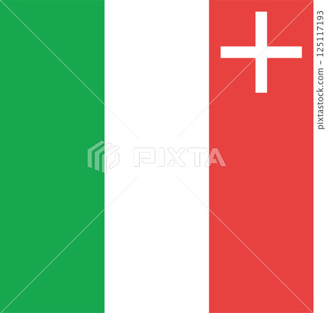 Flag Republic and Canton of Neuchatel (Switzerland, Swiss Confederation) Kanton Neuchatel 125117193